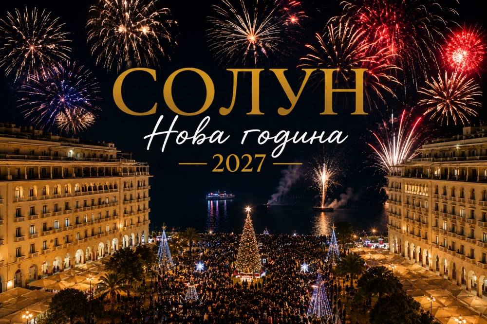 Нова година 2027 в Солун – х-л CAPSIS 4*
